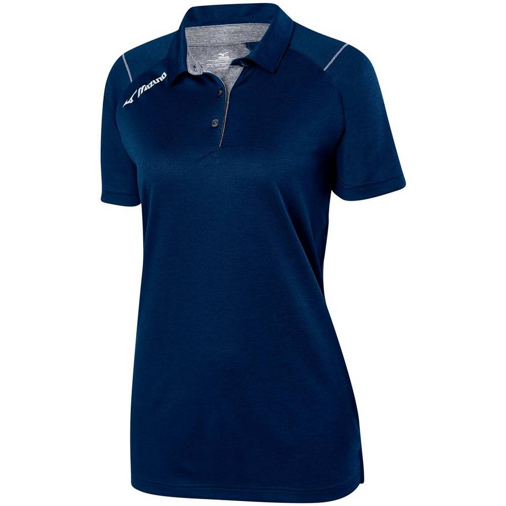 Mizuno Women's Volleyball Polo Navy (440664-KGV)